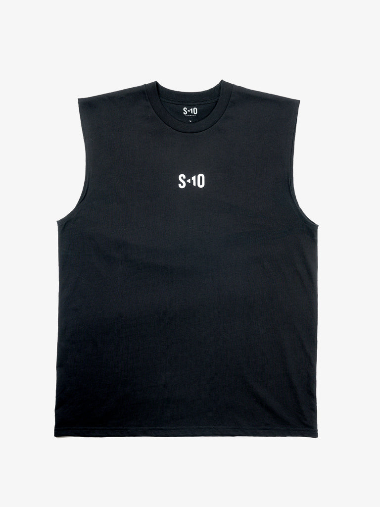 Sleeveless Tee - Black