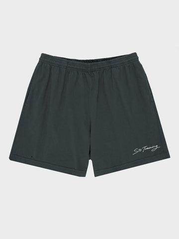 Totally Cotton Short - Script Black