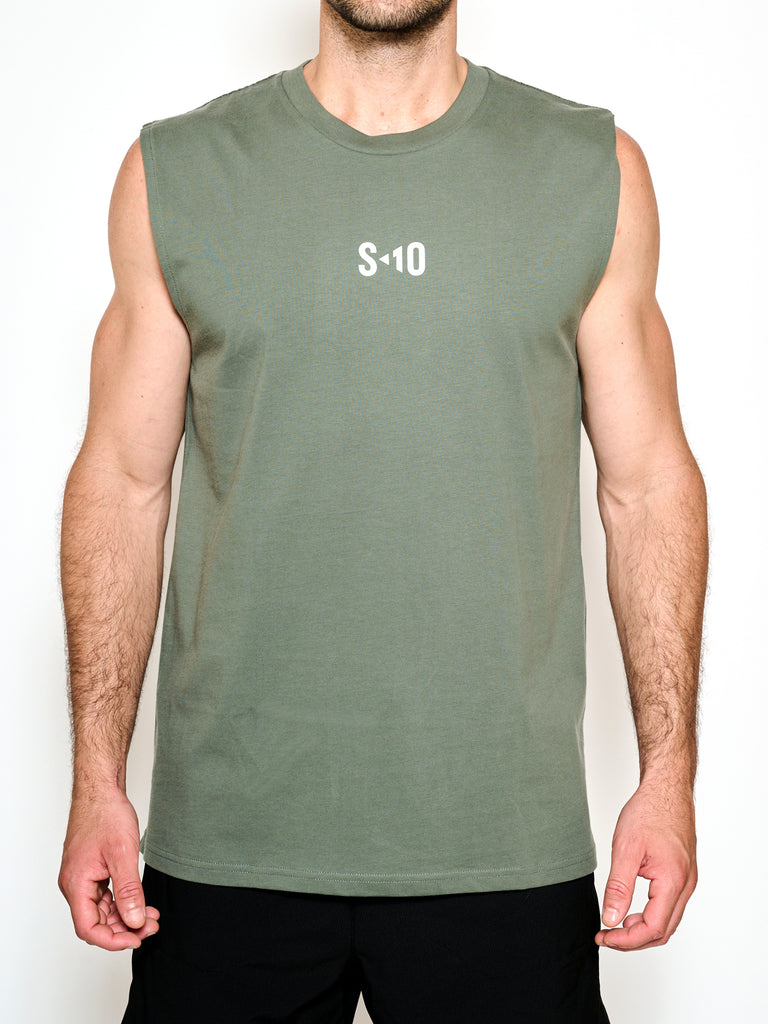 Sleeveless Tee - Green
