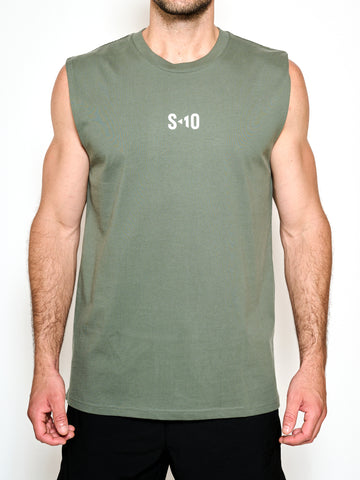Sleeveless Tee - Green